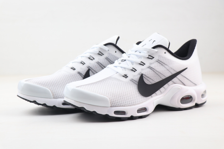 Nike Air Max Plus Mesh White Black Shoes